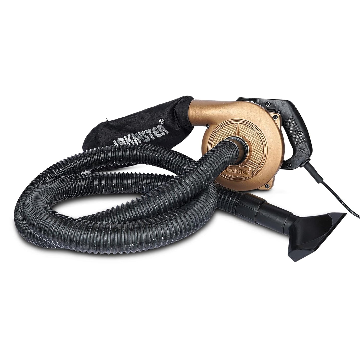 Jakmister Vacuum Suction Pipe- 950 Watts Gold Unbreakable Heavy Duty Air Blower with Attachments and 20 Feet Wire