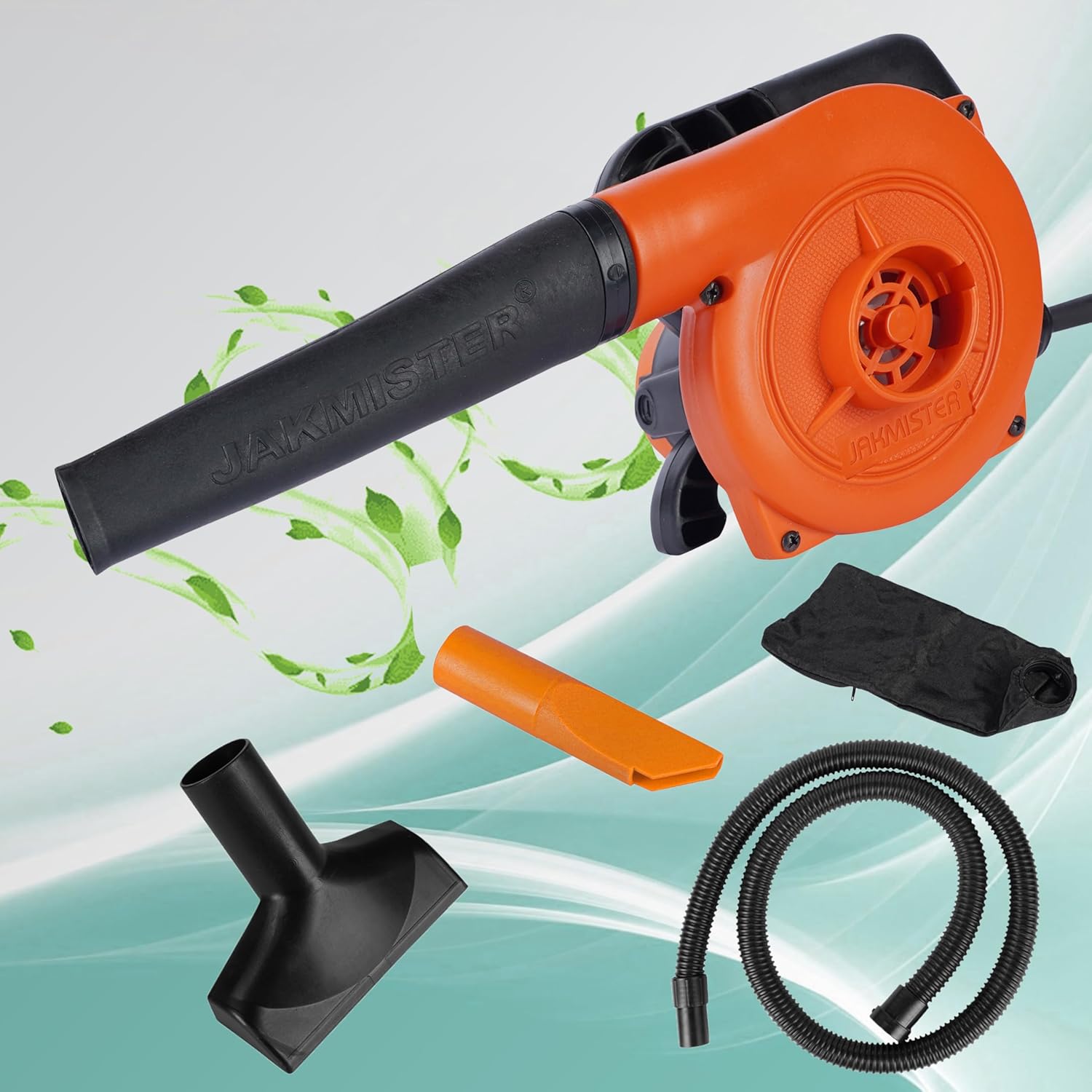 Jakmister Vacuum Suction Pipe Variable [+ - ] Speed 950 Watts Unbreakable Heavy Duty Air Blower