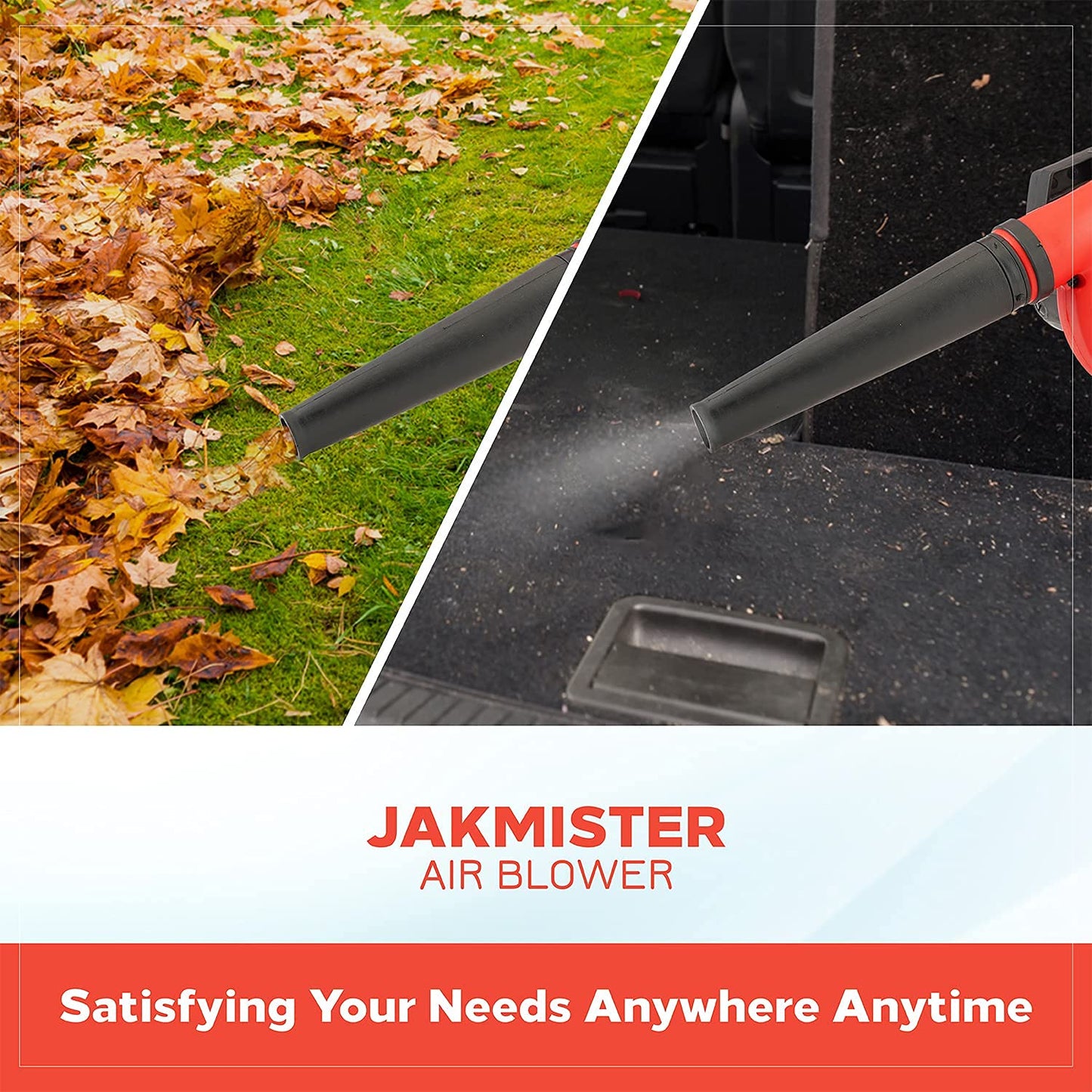 Jakmister Variable Speed-Sanitizer/Single Speed-Air Blower/Single Speed Vacuum Cleaner (900 Watts-17000 RPM) Forward Curved Air Blower