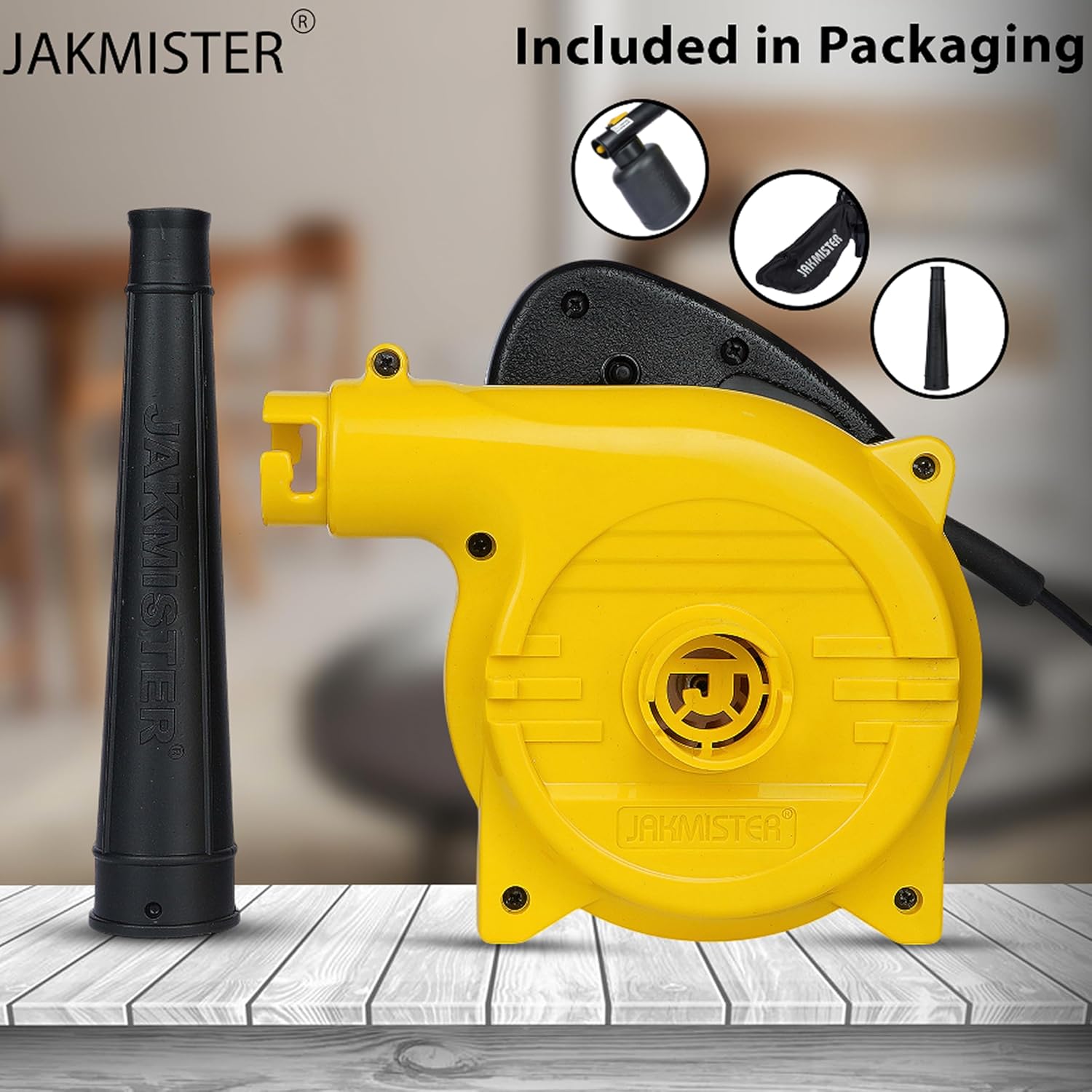 Jakmister 4in1-750W-Variable Speed Water Blower/Sanitizer Machine/Vacuum Cleaner/Paint Sprayer/Air Blower Machine Dust Cleaner(Anti-Vibration) Unbreakable Multi-Purpose