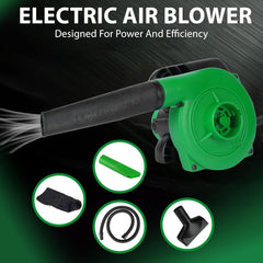 Jakmister Vacuum Suction Pipe Variable [+ - ] Speed 800 Watts Unbreakable Heavy Duty Air Blower/Vacuum Cleaner
